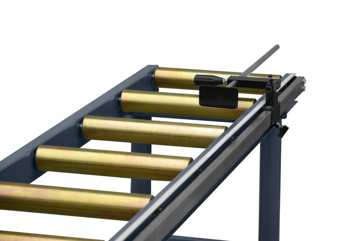 Измерительный рольганг с упором