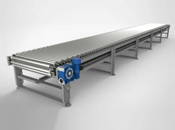 Роликовый транспортер приводной